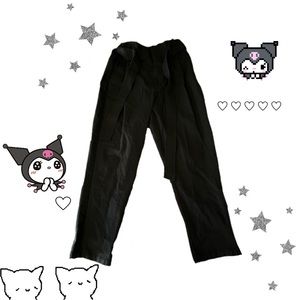 A new day black pants with belt